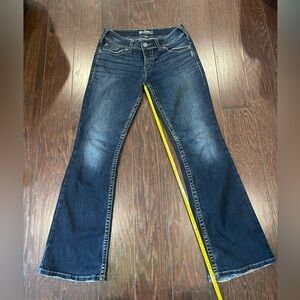 Silver Suki Surplus Jeans Women Size 29x32 Pocket Flap